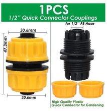 1/2' Hose Connector Repair Damaged Leaky Adapter Water Irrigation Connector Joints Control Valve